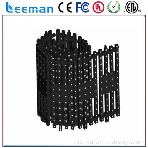 transparency led window curtain display 12 inch 7 segment led display led video wall panel